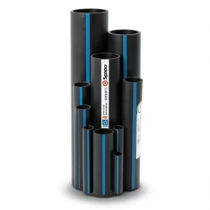 مواسير HDPE سابكو DR 11 ضغط 13.79 بار مقاس 160 مم سمك 14.5 مم لون أسود | سابكو