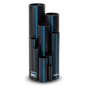 Sappco HDPE Pipe DR 21 PN 6.9 Bar Size 630 mm Thickness 30 mm Black | SAPPCO
