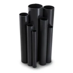 مواسير UPVC ضغط 6.9 بار مقاس 4 إنش سمك 2.8 مم لون اسود