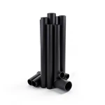 مواسير UPVC مقاس 4 إنش سمك 3.51 مم ضغط اسمي 8.6 بار لون اسود