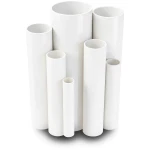مواسير UPVC ضغط 11 بار مقاس 4 إنش سمك 4.39 مم لون أبيض