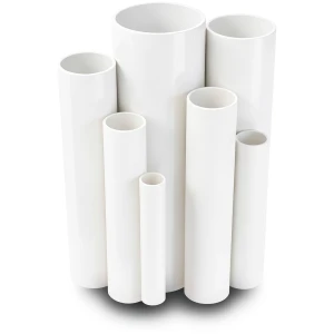 UPVC Pipes 11 Bar Pressure 4 Inch Size 4.39 mm Thickness White