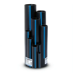 Sappco HDPE Pipe DR 17 PN 8.6 Bar Size 315 mm Thickness 18.5 mm Black | SAPPCO