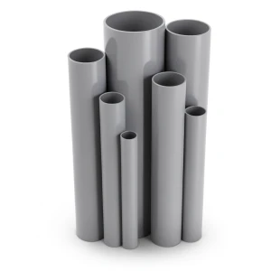 UPVC Pipes 4 Inch Thickness 4.39 mm Pressure 11 Bar Gray