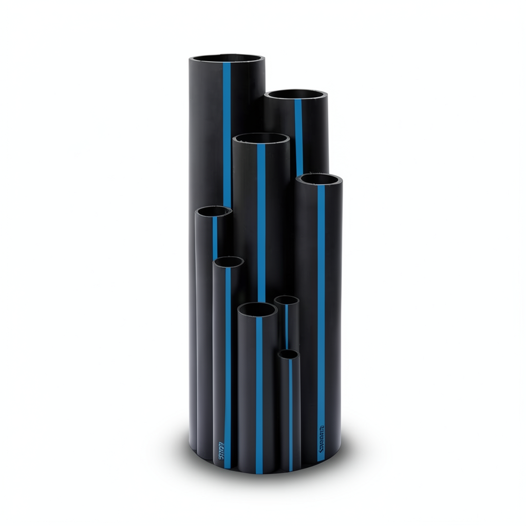 Sappco HDPE Pipe PE 100 Size OD 40 mm Thickness 3 mm Black | SAPPCO