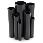 مواسير UPVC مقاس 3 إنش سمك 4.47 مم ضغط 13.8 بار لون اسود
