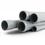UPVC Pipes Plasco Schedule 80  Size 1 inch Thickness 4.6 mm Gray Colour