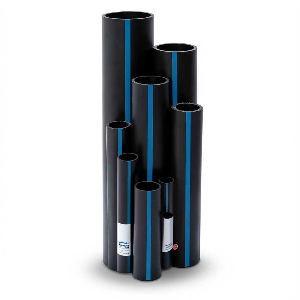 مواسير HDPE سابكو DR 11 ضغط 13.79 بار مقاس 160 مم سمك 14.5 مم لون أسود | سابكو