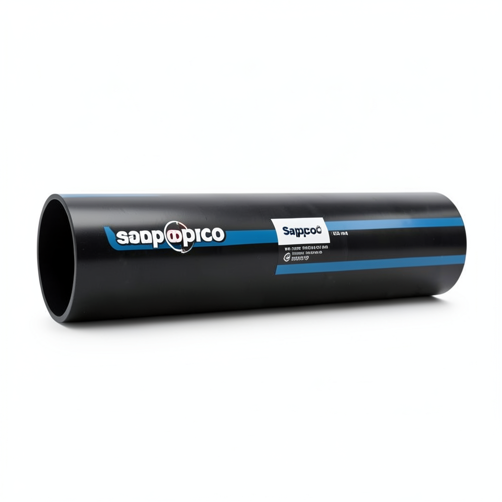 Sappco HDPE Pipe PE 100 Size (OD) 63 mm Thickness 3 mm Black | SAPPCO