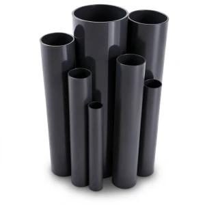 مواسير UPVC مقاس 3 إنش سمك 5.23 مم لون اسود ضغط 17.2 بار