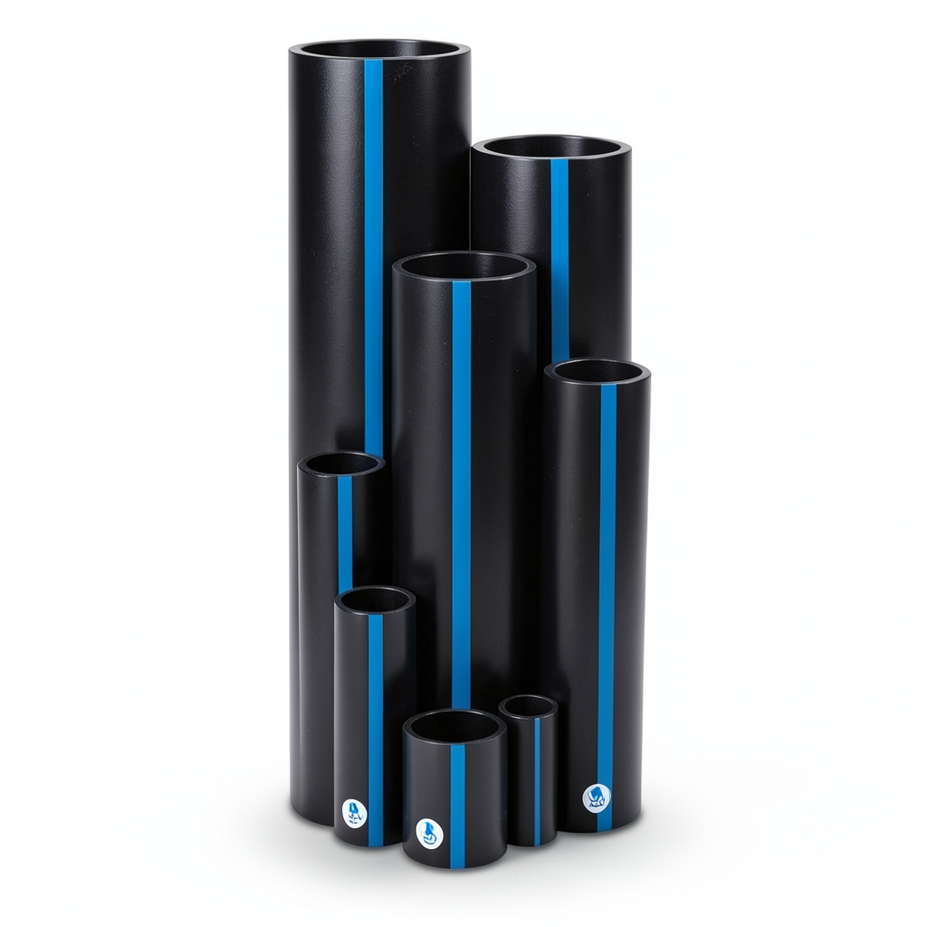 مواسير HDPE سابكو DR 11 ضغط 13.79 بار مقاس 315 مم سمك 28.6 مم لون أسود | سابكو