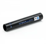 أنابيب HDPE  نيبروبلاست PE 100 ضغط 6 بار قطر خارجي 140 مم سمك 5.1 مم لون اسود