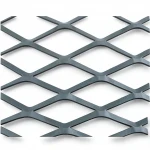 Hot Rolled (Black) Steel Expanded Metal Mesh   Thickness 4.8 mm Width 1.22 meter Length 6 meter | Bait Al Tatawor Company