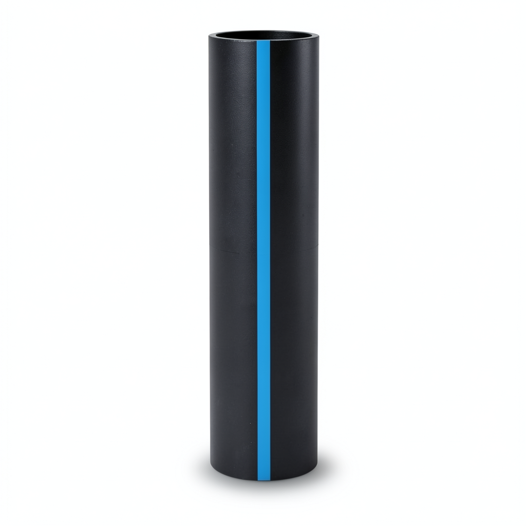 Sappco HDPE Pipe PE 100 Size (OD) 125 mm Thickness 4.8 mm Black | SAPPCO