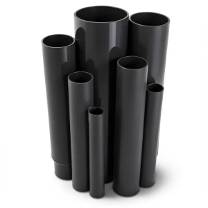 UPVC Pipes Nominal Pressure 6.9 Bar Size 4 inch Thickness 2.8 mm Black