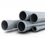 انابيب UPVC بلاسكو جدول 80  مقاس ½ إنش سمك 3.7 مم لون رمادي