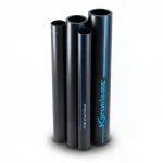 مواسير HDPE  نيبروبلاست PE 100 ضغط 6 بار قطر خارجي 160 مم سمك 5.8 مم لون اسود