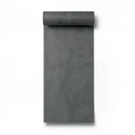 Italian wall covering, dark gray color, length 10 m, width 0.73 m, model 44819