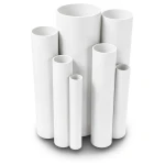 مواسير UPVC ضغط 11 بار مقاس 4 إنش سمك 4.39 مم لون أبيض