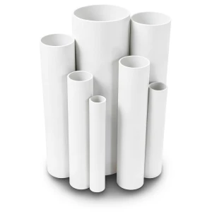 مواسير UPVC ضغط 11 بار مقاس 4 إنش سمك 4.39 مم لون أبيض