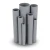 مواسير UPVC مقاس 4 إنش سمك 4.39 مم ضغط 11 بار لون رمادي - Image 1