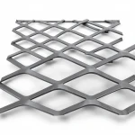 Hot Rolled (Black) Steel Expanded Metal Mesh   Thickness 3 mm Width 1.22 meter Length 7 meter | Bait Al Tatawor Company