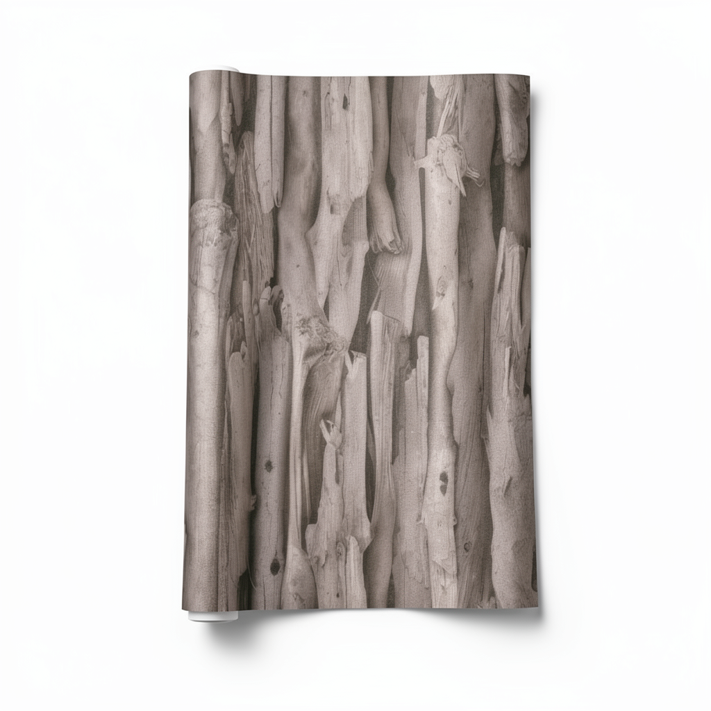 German Wallpaper Patterned Design 10m×0.53m Brown, Model 473223