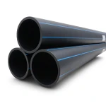 HDPE Pipes PE 100 Pressure 16 Bar Outside Diameter 400 mm Thickness 36.3 mm Black | NEPROPLAST