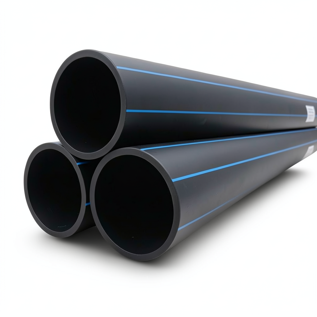 HDPE Pipes PE 100 Pressure 16 Bar Outside Diameter 400 mm Thickness 36.3 mm Black | NEPROPLAST