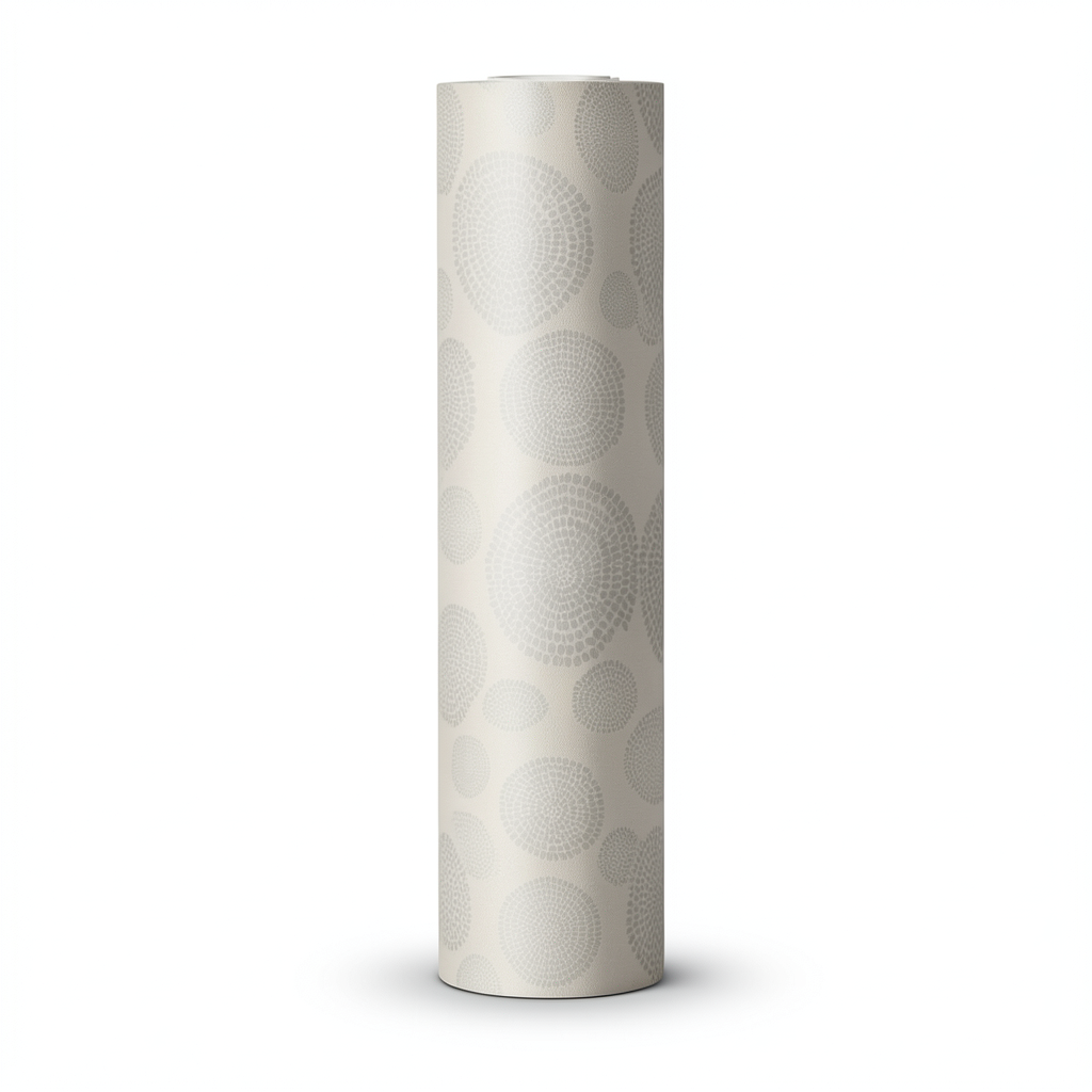 Wall Decoration Modern Design 10 m x 0.53 m Beige, Model 73235