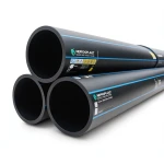 HDPE Pipes PE 100 Pressure 16 Bar Diameter 450 mm Thickness 40.9 mm Black | NEPROPLAST