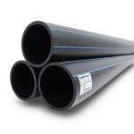 HDPE Pipes PE 100 Pressure 16 Bar Outside Diameter 500 mm Thickness 45.4 mm Black | NEPROPLAST