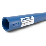 HDPE Pipes PE 100 Pressure 16 Bar Outside Diameter 280 mm Thickness 25.4 mm Blue | NEPROPLAST