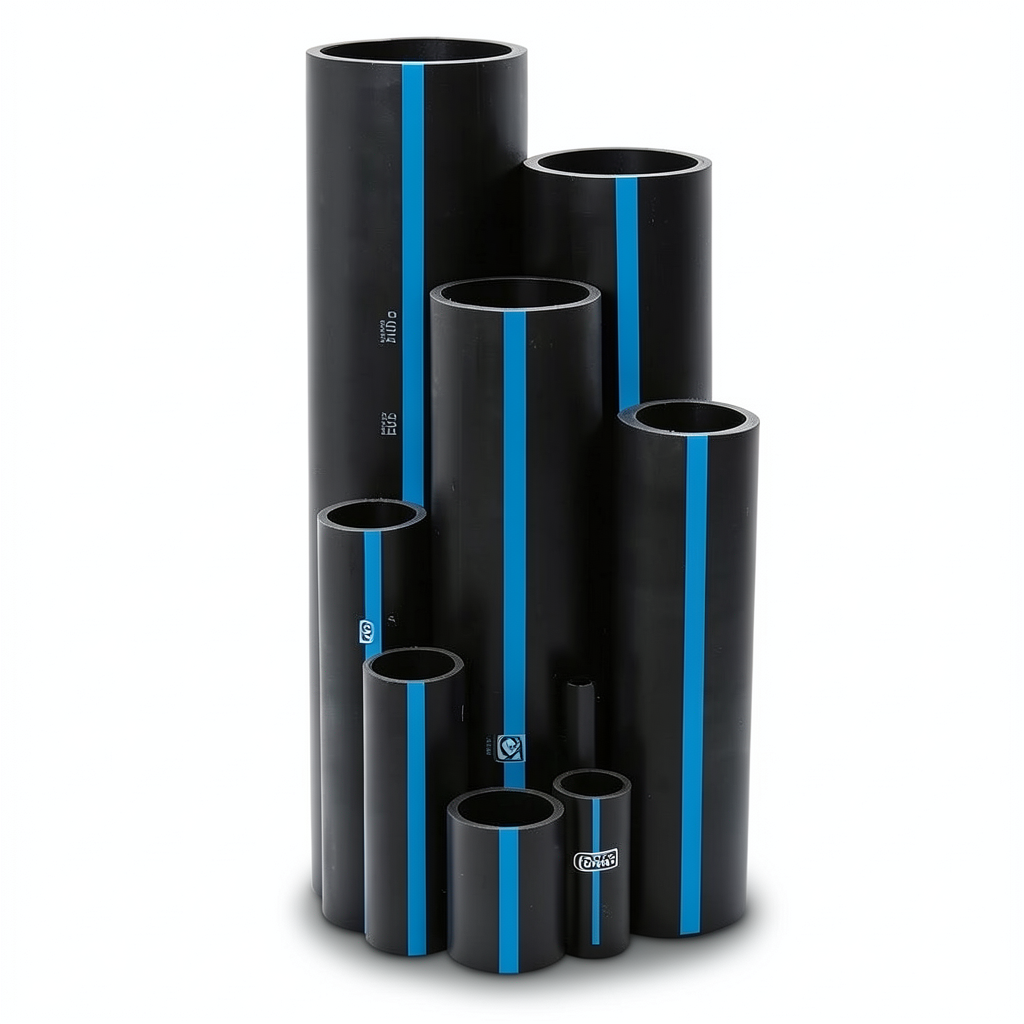 Sappco HDPE Pipe PE 100 Size (OD) 75 mm Thickness 3 mm Black | SAPPCO
