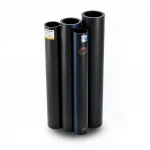مواسير HDPE  نيبروبلاست PE 100 ضغط 6 بار قطر خارجي 225 مم سمك 8.20 مم لون اسود