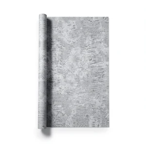 Italian Wallpaper Patterned Design Gray Color, Size 10mx0.70m, Model RC18083