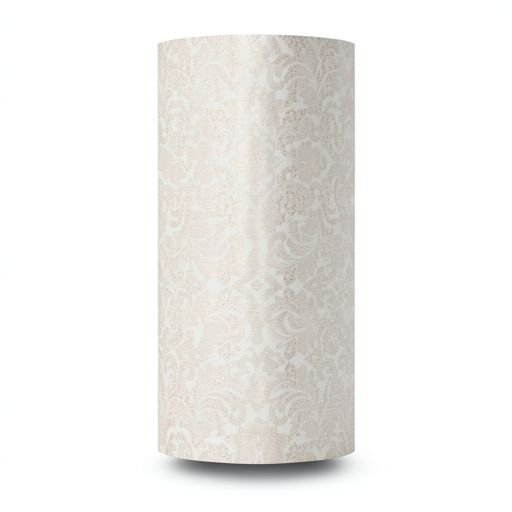 Italian Wallpaper Light Beige Classic Design, Size 10m x 0.70m