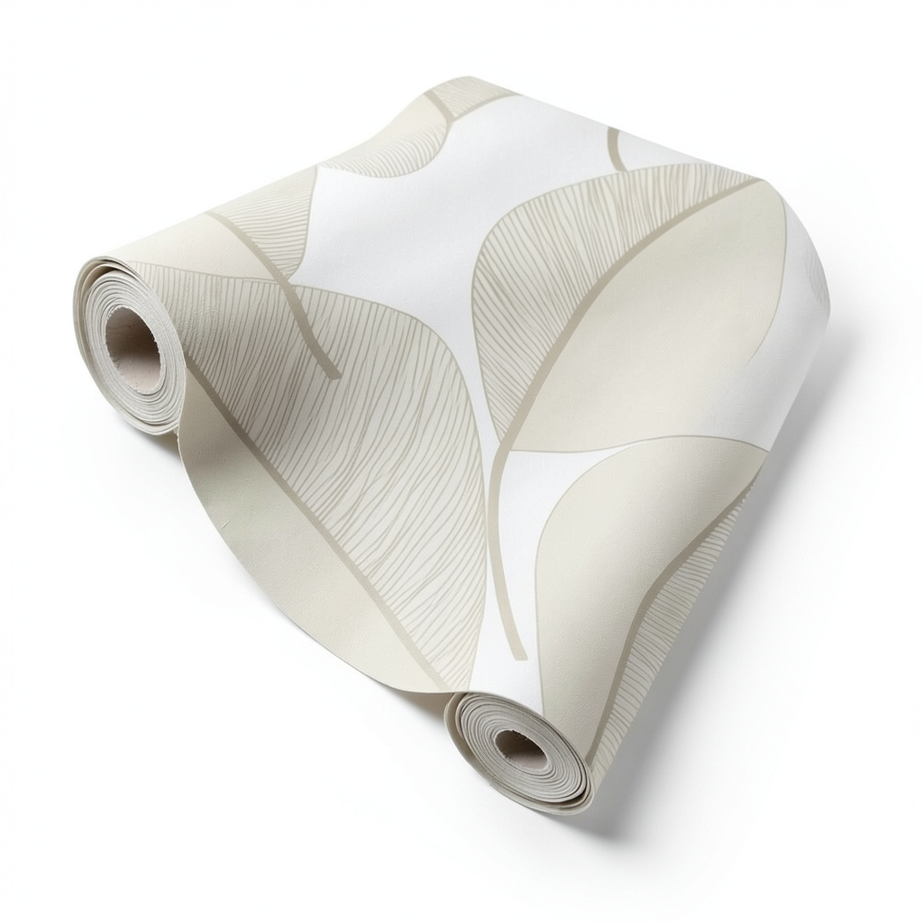 ورق جداري تصميم مشجر 10 م × 0.53 م بيج، موديل 73244