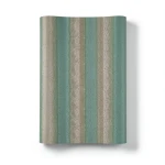 Italian Wallpaper Striped Design Green Color, Size 10m x 0.70m, Model RC18090