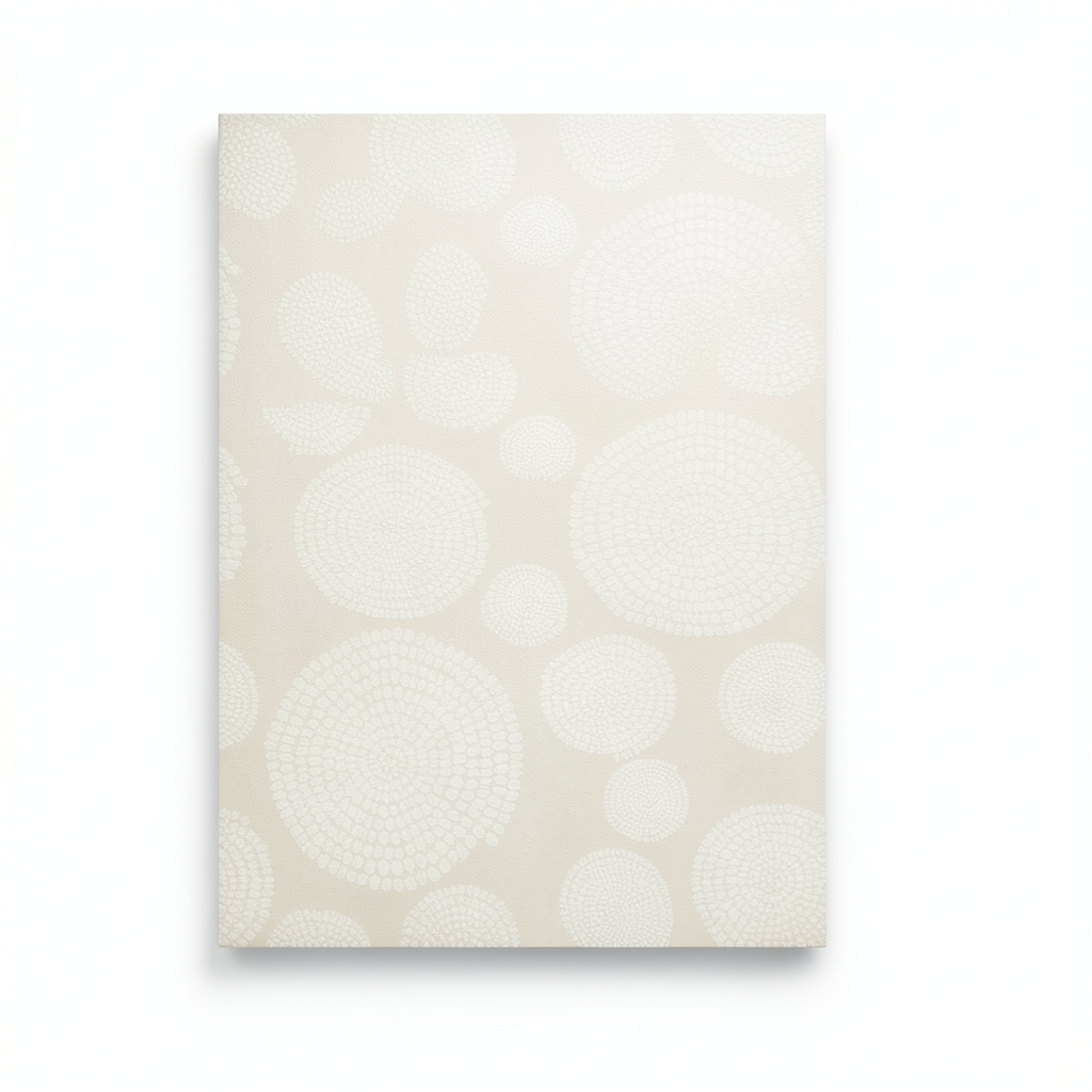 Modern Wall Covering Light Beige 10m x 0.53m, Model 73234