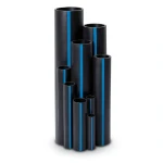 مواسير HDPE سابكو PE 100 قطر خارجي 160 مم سمك 6.2 مم لون اسود | سابكو