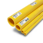 HDPE Pipes PE 100 Pressure 16 Bar 225 mm Diameter 20.5 mm Thickness Yellow | NEPROPLAST