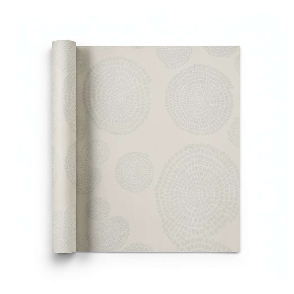 Wall Decoration Modern Design 10 m x 0.53 m Beige, Model 73235