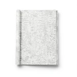 Italian Wallpaper Patterned Design Off White Color, Size 10mx0.70m, Model RC18080
