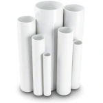 مواسير UPVC مقاس 4 إنش سمك 6.73 مم ضغط 17.2 بار أبيض