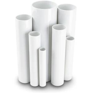 مواسير UPVC مقاس 4 إنش سمك 6.73 مم ضغط 17.2 بار أبيض