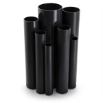 مواسير UPVC مقاس 4 إنش ضغط 17.2 بار سمك 6.73 مم لون اسود