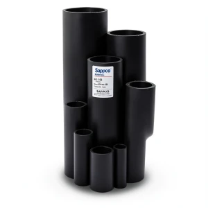 Sappco HDPE Pipe PE 100 Size 500 mm OD Thickness 19.1 mm Black | SAPPCO