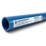 HDPE Pipes PE 100 Pressure 16 Bar Outside Diameter 450 mm Thickness 40.9 mm Blue | NEPROPLAST