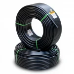أنابيب HDPE نيبروبلاست PE 100 ضغط 12.5 بار قطر خارجي 75 مم سمك 5.6 مم لون اسود
